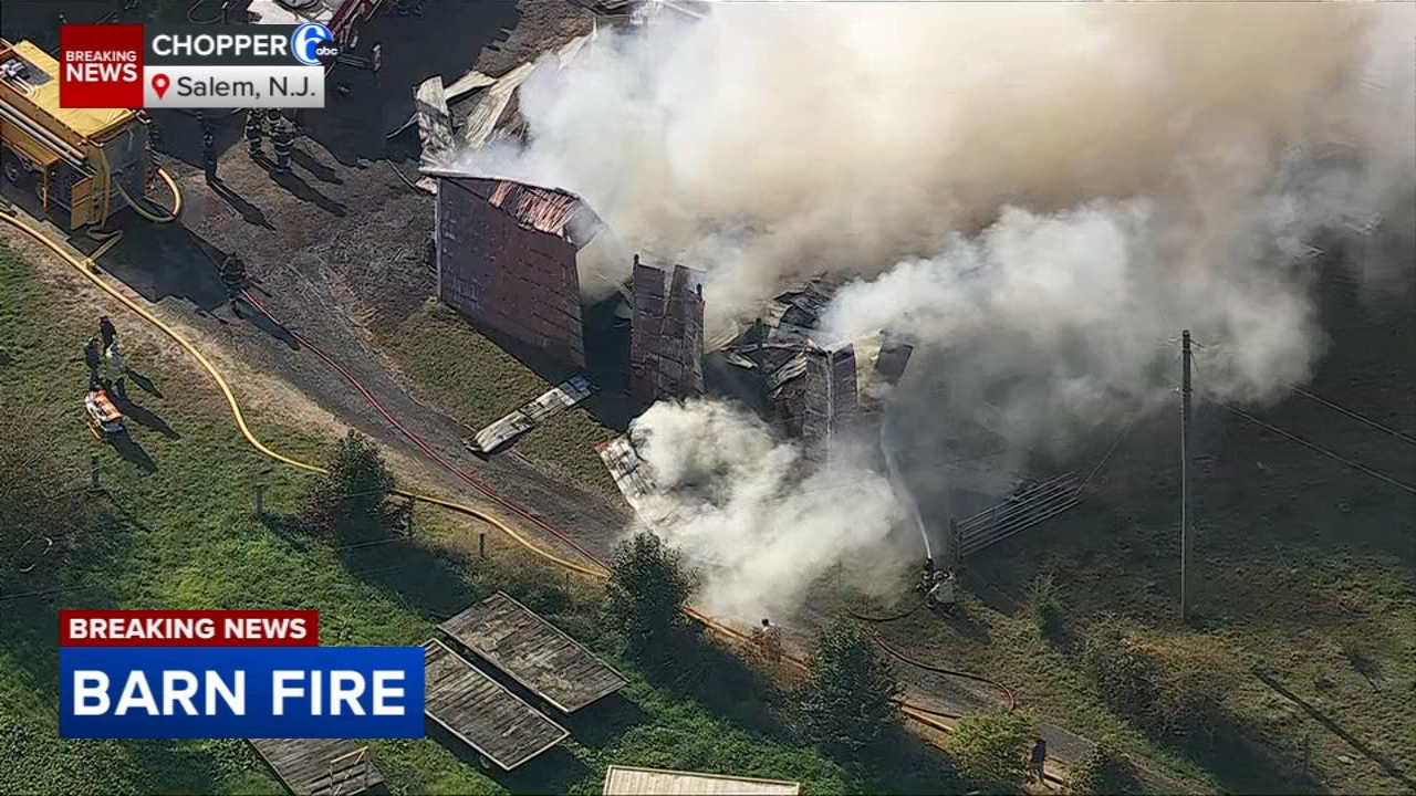 Crews battle large barn fire in Lower Alloways Creek Twp., NJ
       — Media Community news