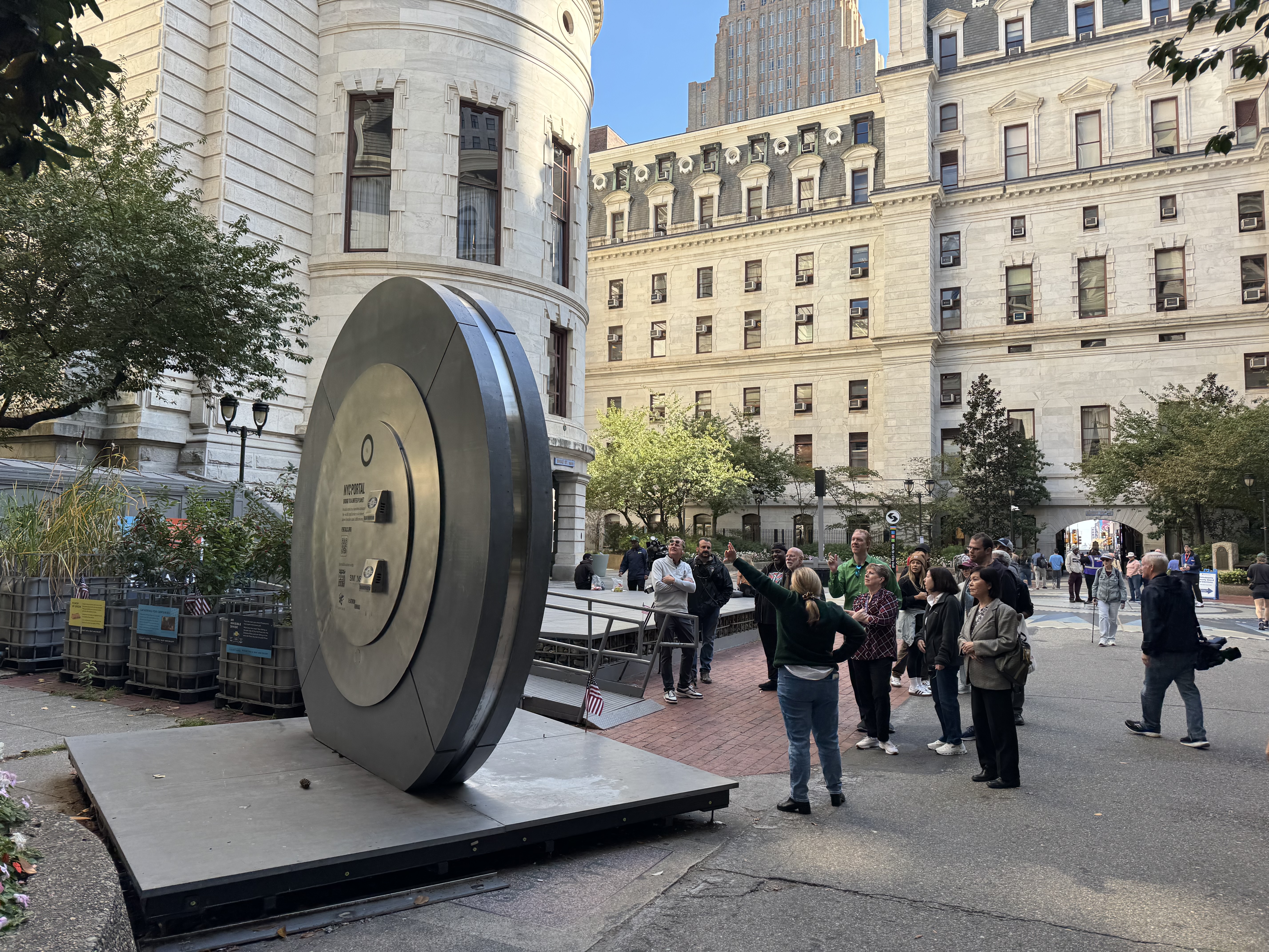 Philadelphia Portal to remain in City Hall courtyard after receiving funding from 'generous patron' — Media Government news